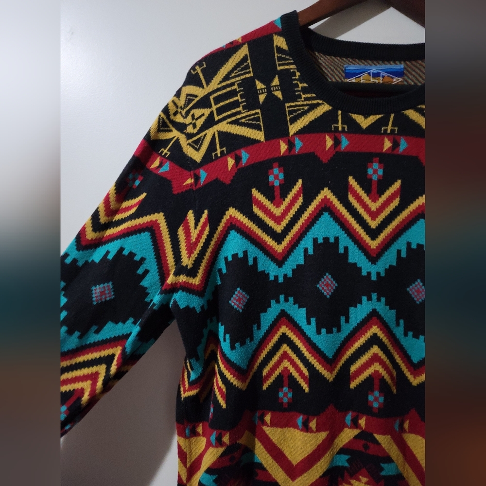 Abstract Crewneck